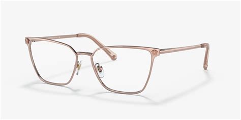 versace glass frames rose gold|official Versace eyeglass frames.